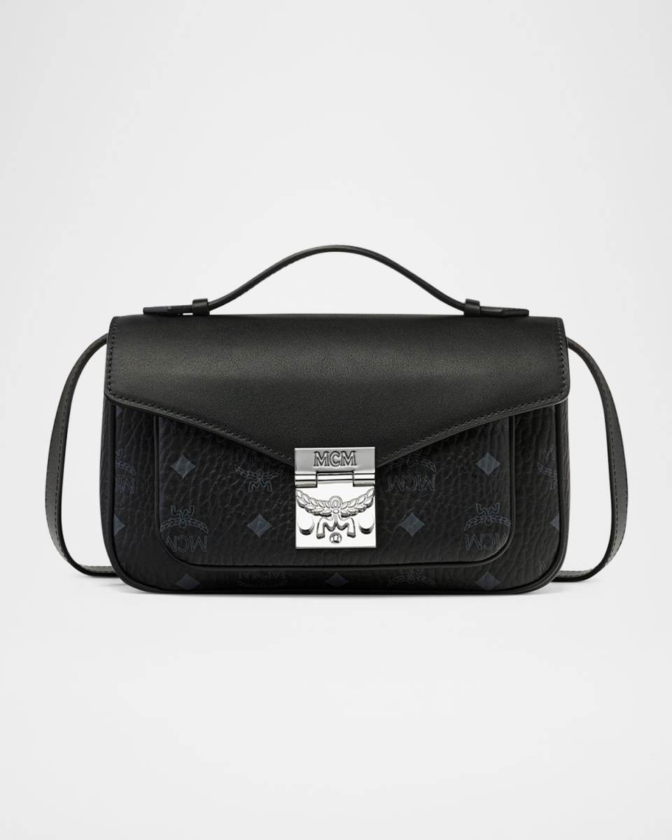 Tracy Medium Visetos Crossbody Bag